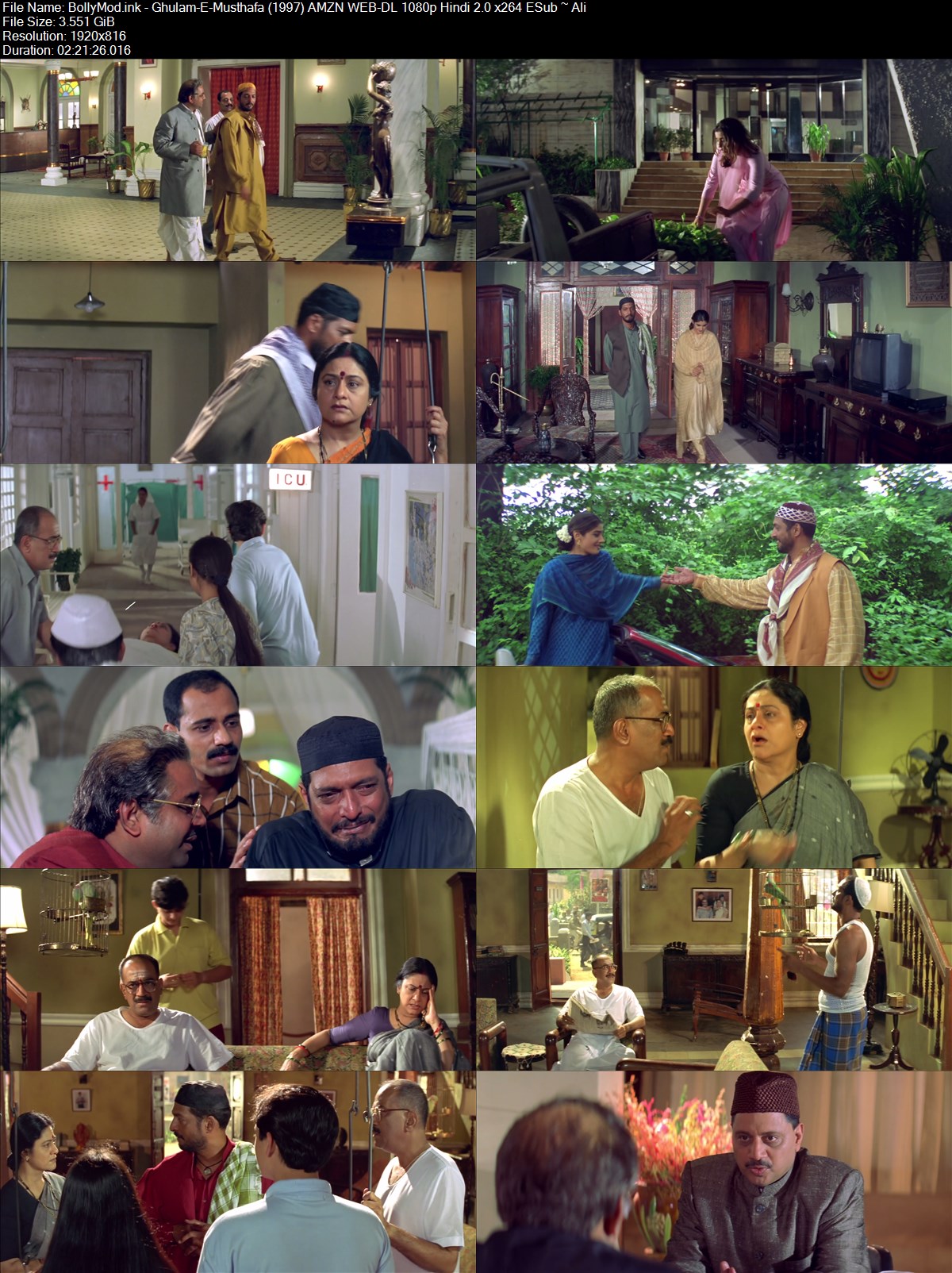 BollyMod.Net - Ghulam-E-Musthafa (1997) AMZN WEB-DL 1080p Hindi 2.0 x264 ESub ~ Ali.mkv
